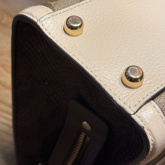 👜 Coach Rouge. Excellent condition! 🤎♥️💜🖤 - Picture 6 of 12